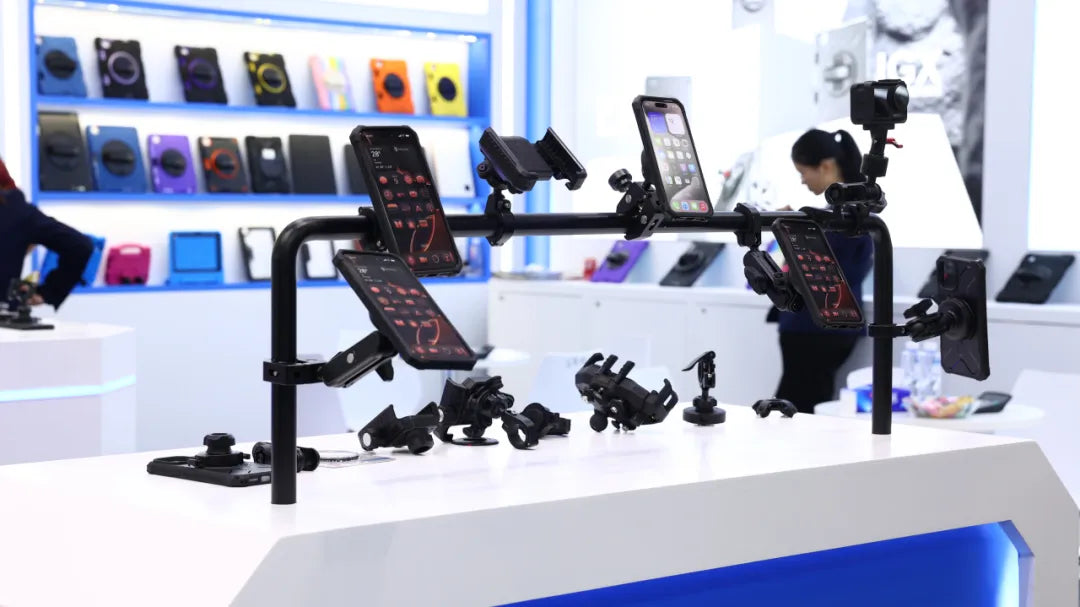 1 Second Disassembly & Assembly, Safe Fixation, Worry-free Riding - GR Xplore Cycling Phone Holder