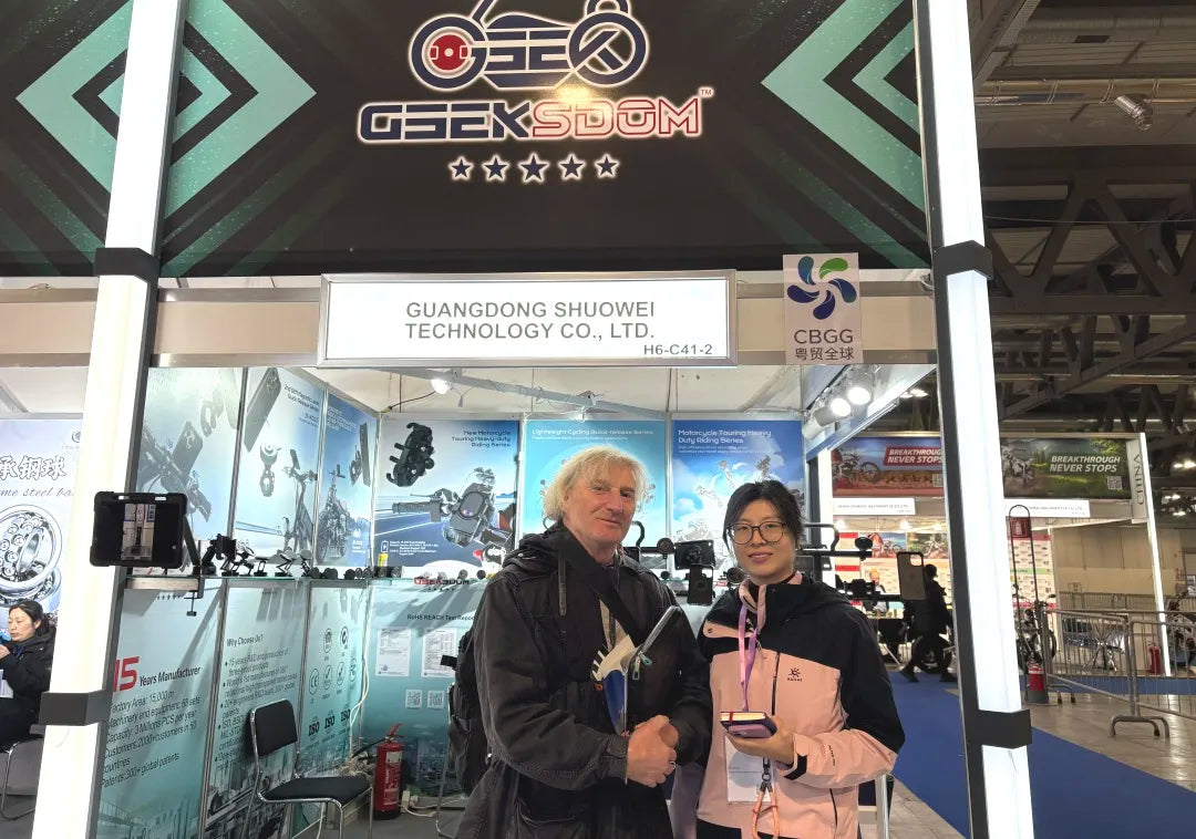 EICMA 2024丨GR Xplore debuted at the Milan Auto Show in Italy with its cycling bracket products and received full praise!