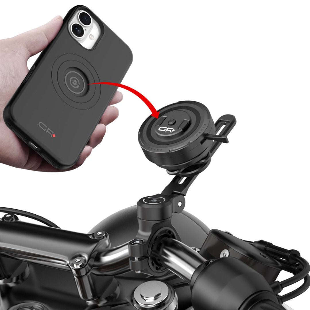 GRXPLORE GR-MT12 Handlebar Mount Kit with Vibration Dampener PRO