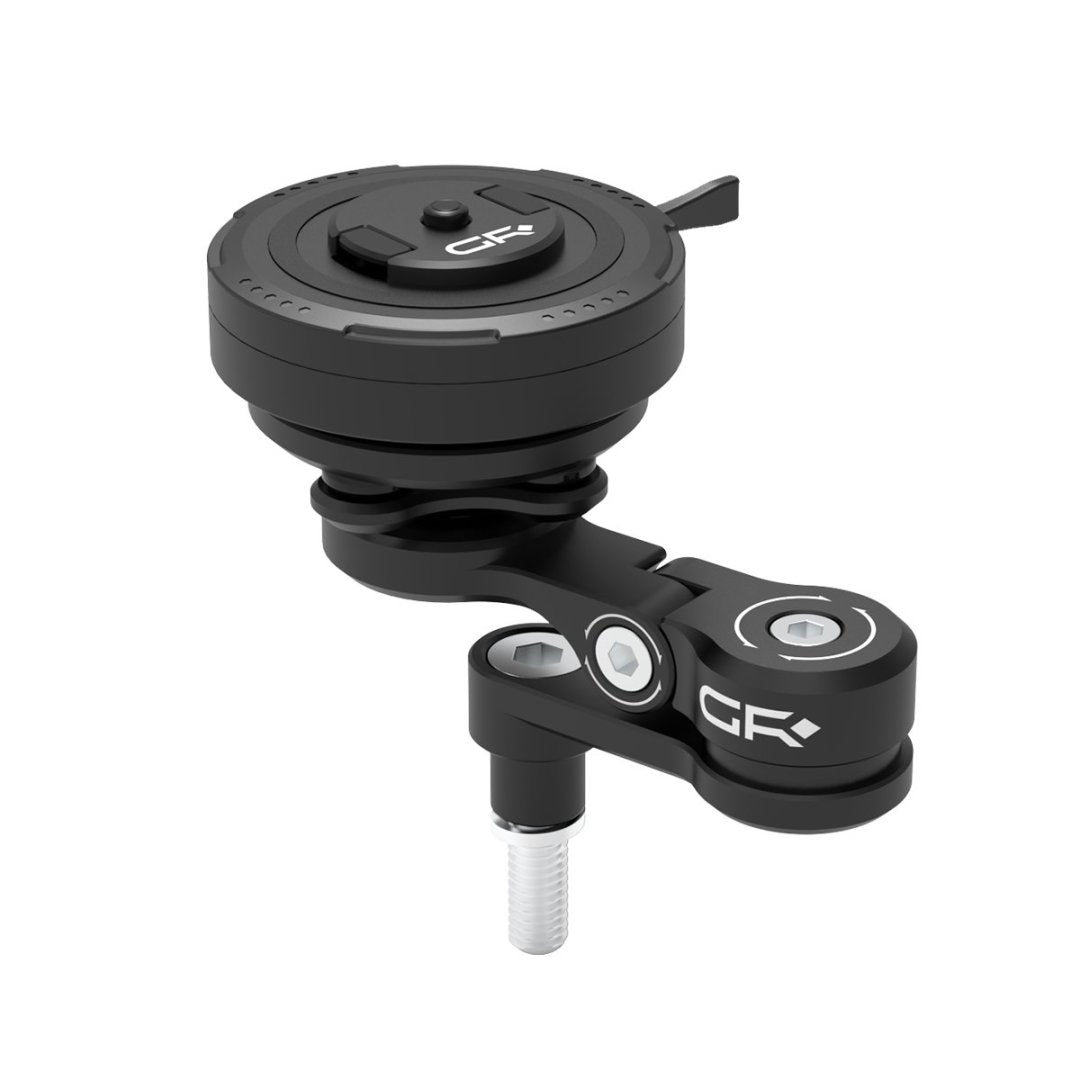 Soporte de Abrazadera de Manillar GRXPLORE GR-MT13-M6/M8/M10 con Amortiguador de Vibración PRO