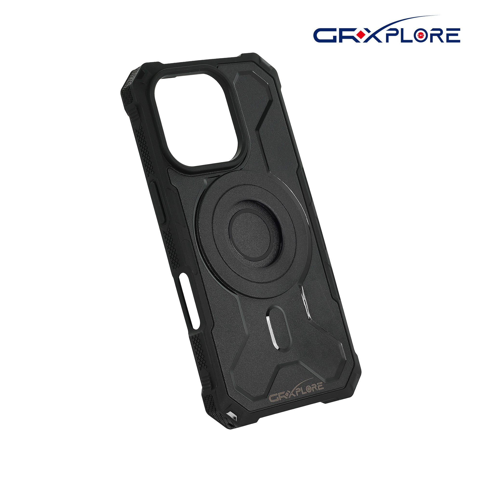 GRXPLORE Magnetic Quick Release Cell Phone Case For iPhone 15 Pro/ 15 Pro Max