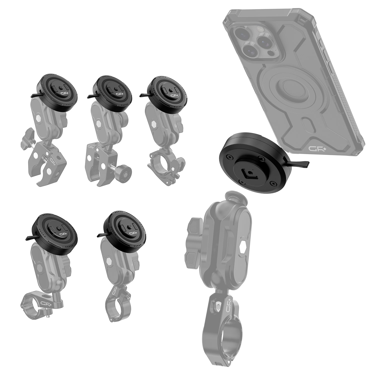 GRXPLORE GR-KC03 Magnetic Rotating Quick Release Component