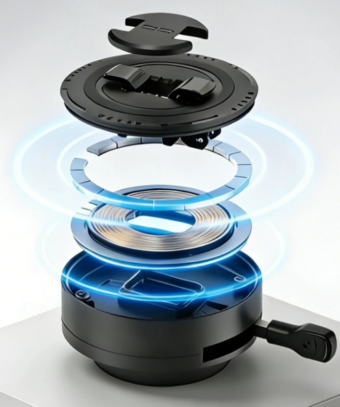 GRXPLORE GR-MW60-L Handlebar Mount with Wireless Charging