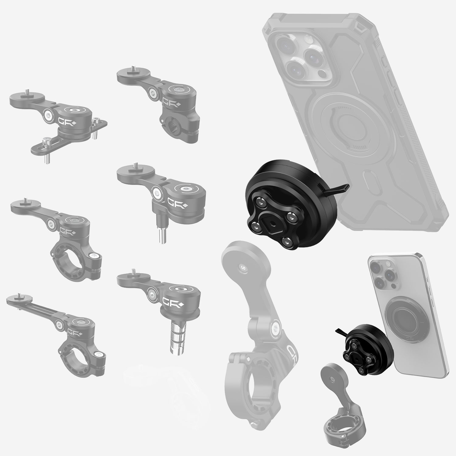 GRXPLORE GR-KC08 Quick Release Component with Vibration Dampener PRO