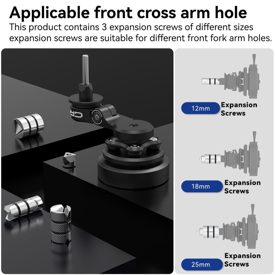 GRXPLORE GR-MT7 Soporte de Potencia con Amortiguador de Vibraciones PRO