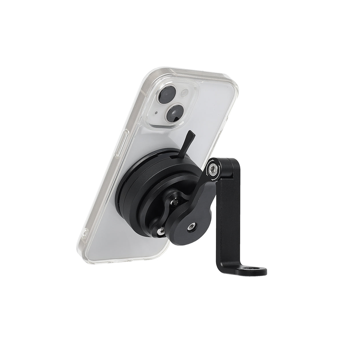 GRXPLORE GR-MT16 Motorcycle Phone Mount for M6/M8/M10 Mirror Mounts, Vibration Dampener