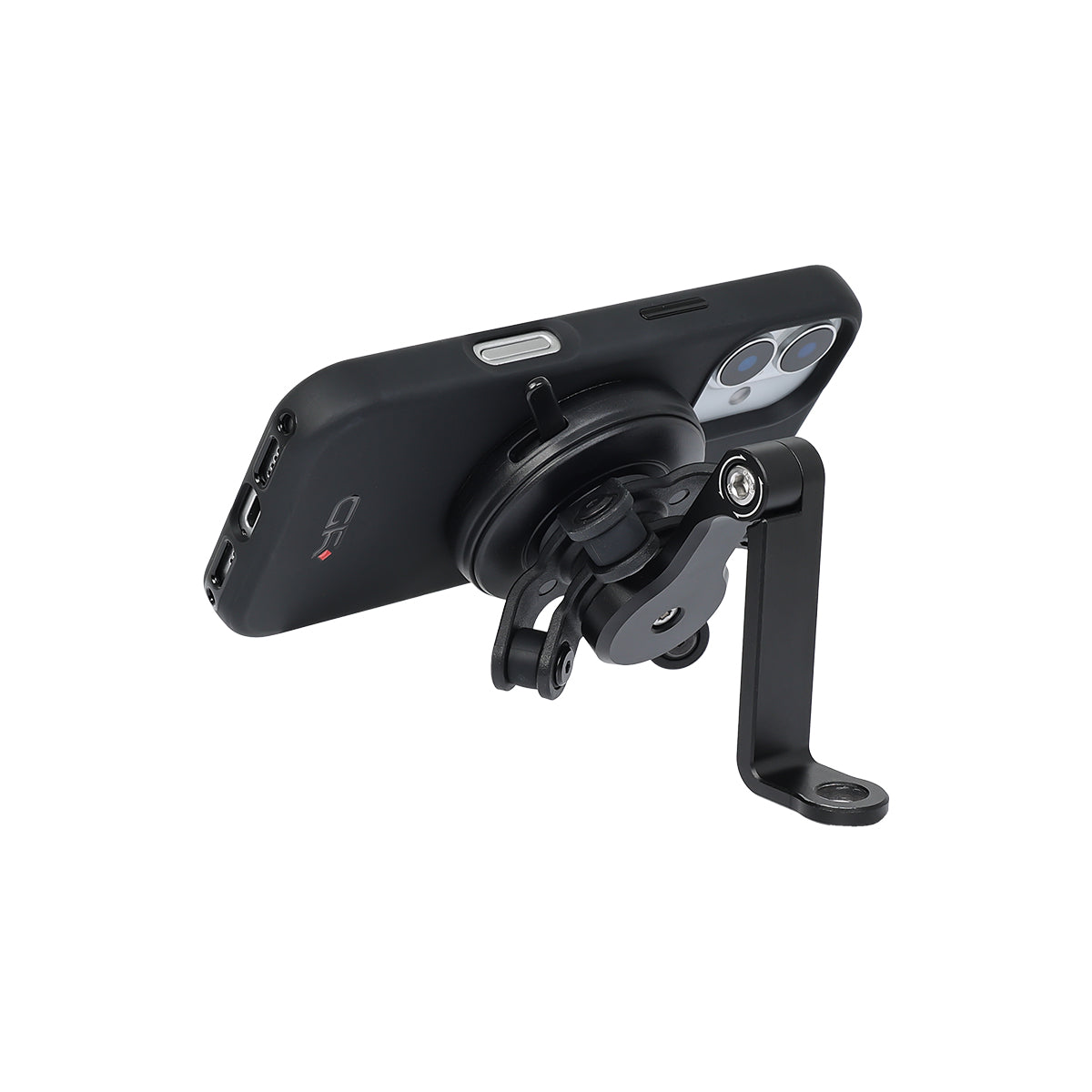 GRXPLORE GR-MS9 Motorcycle Phone Mount for M6/M8/M10 Mirror Mounts with 360° Rotation, Vibration Dampener