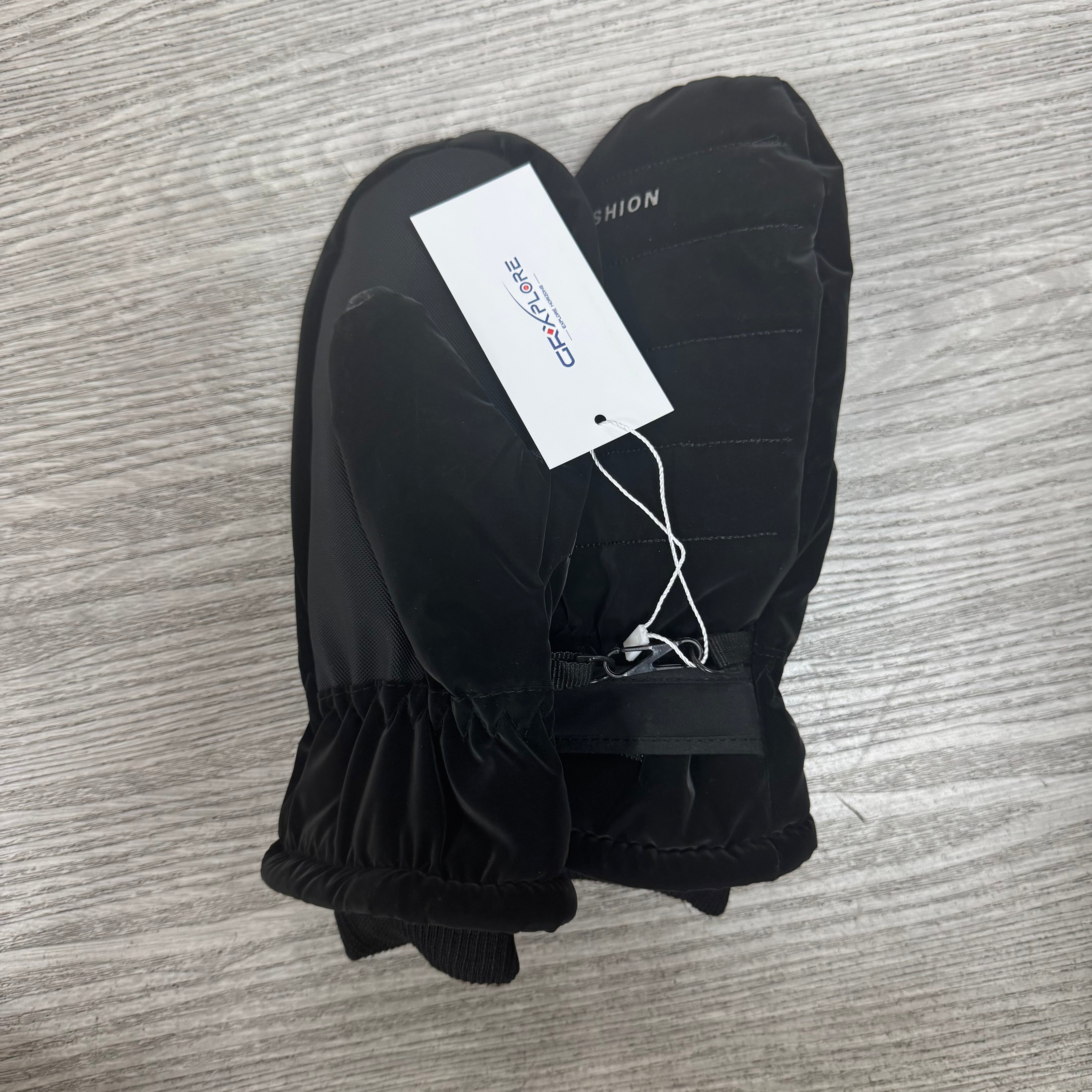 GRXPLORE Outdoors Ski Mittens for Men & Women, Water-Repellent Winter Snow Gloves, Warm Insulated Windproof Cold Weather Mitts