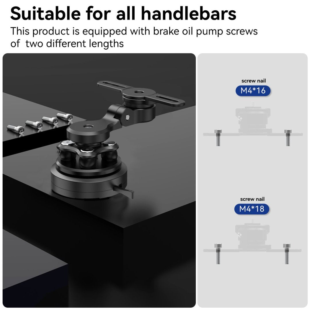 GRXPLORE GR-MT8 Brake Reservoir Mount with Vibration Dampener PRO