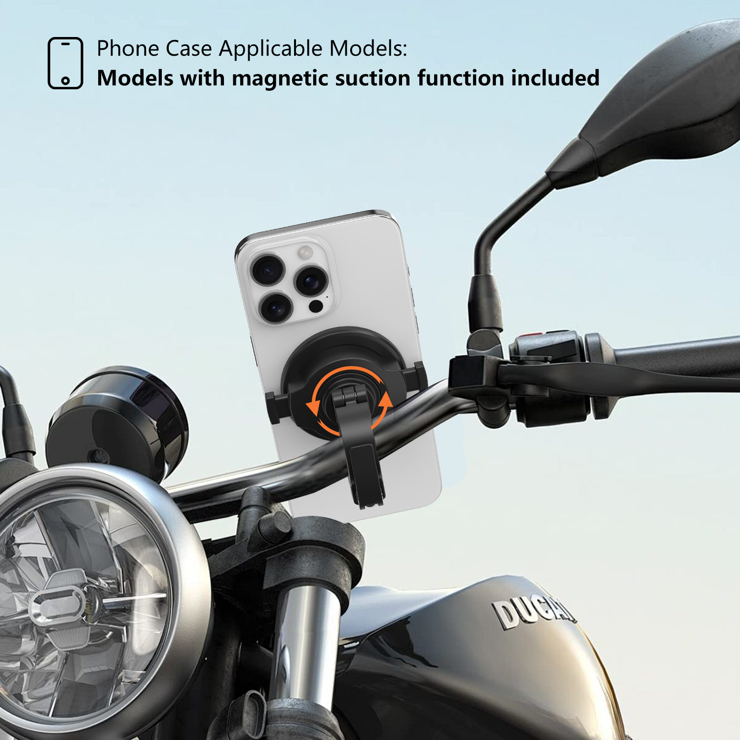 JK-KC802 Mobile Phone Holder for Cycling with Universal Adapter