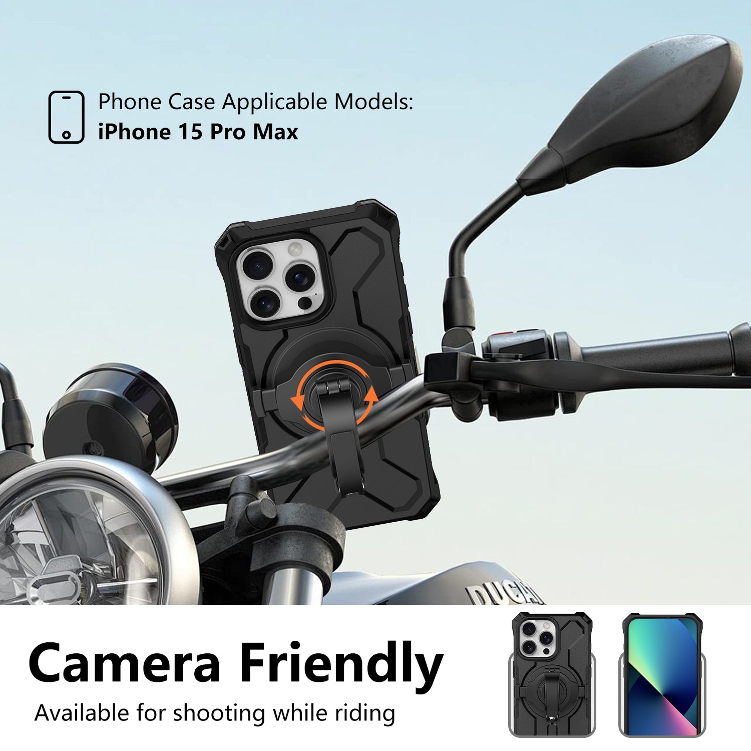 JK-KC801 Cycling Mount Bike Phone Holder with Phone Case