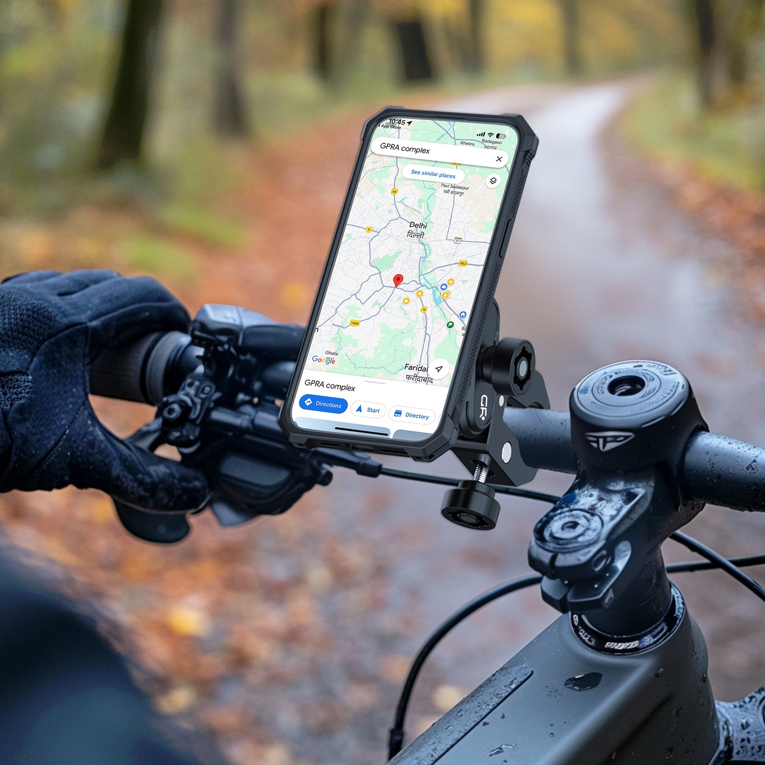 GR-MT6 Anti-Theft Handlebar Mount with Vibration Dampener