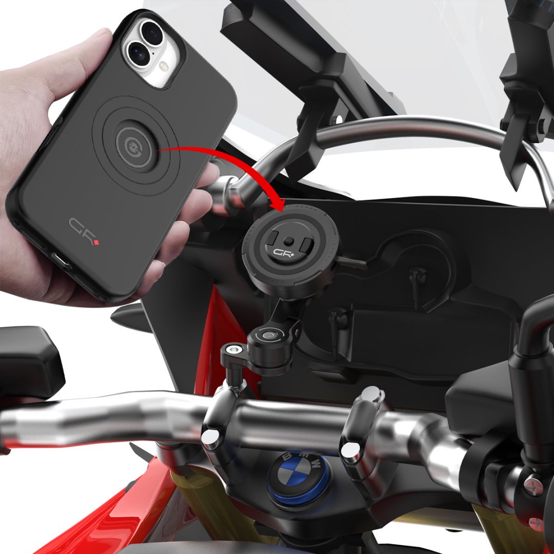 GRXPLORE GR-MT13-M6 Handlebar Clamp Bolt Mount Kit with Vibration Dampener PRO