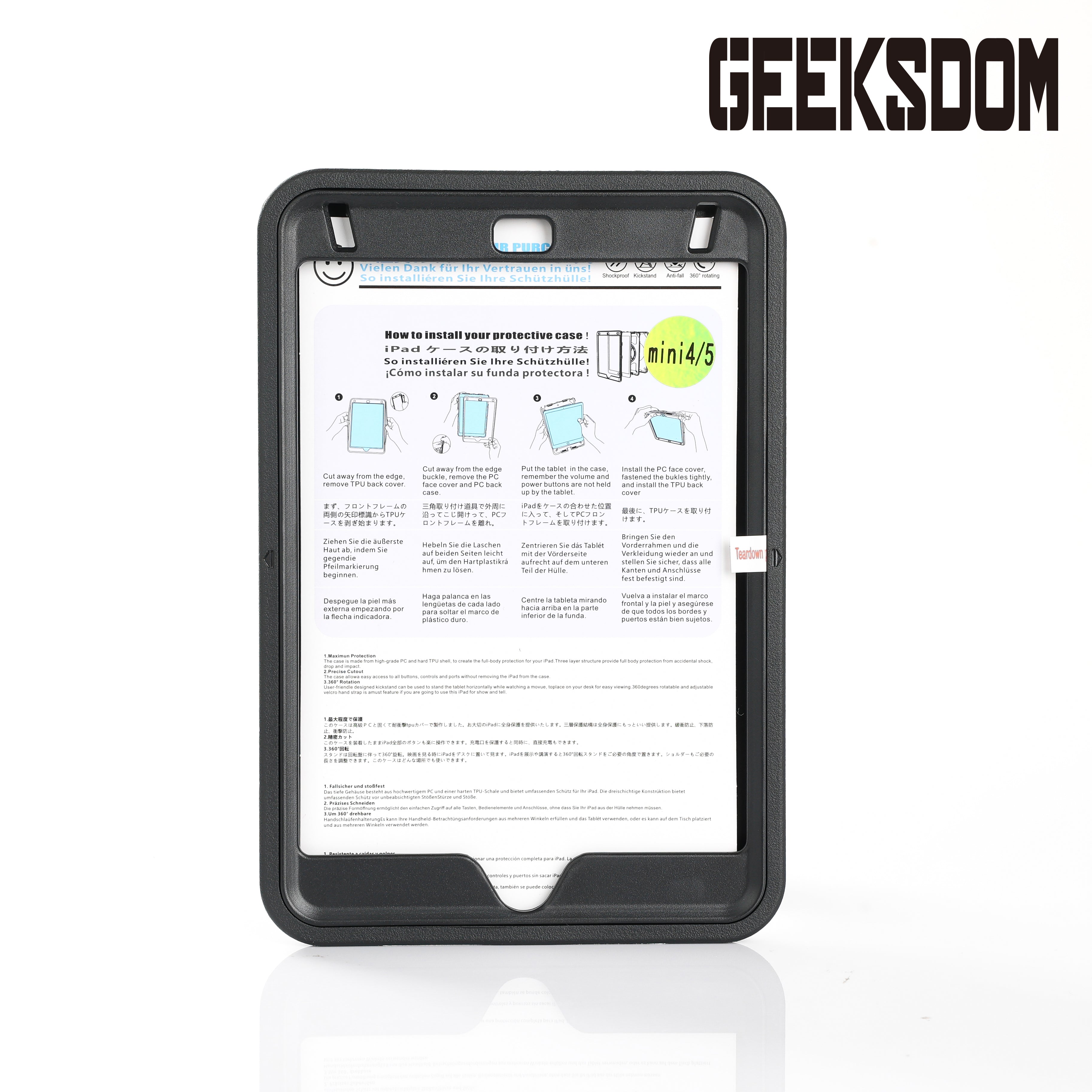 Case for iPad Mini 4/ Mini 5 7.9 inch FTL