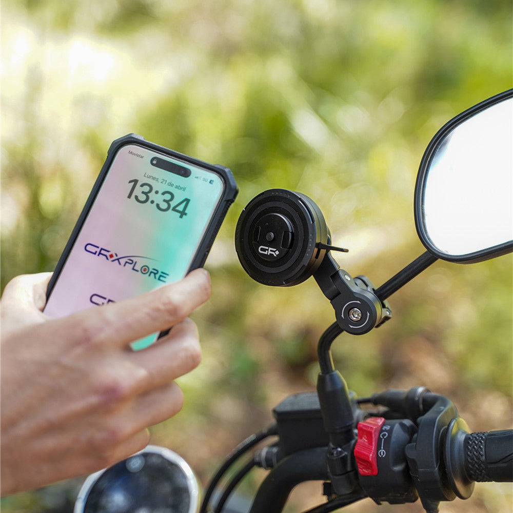 GRXPLORE GR-MT9 Crossbar/ Mirror Mount Kit with Vibration Dampener PRO