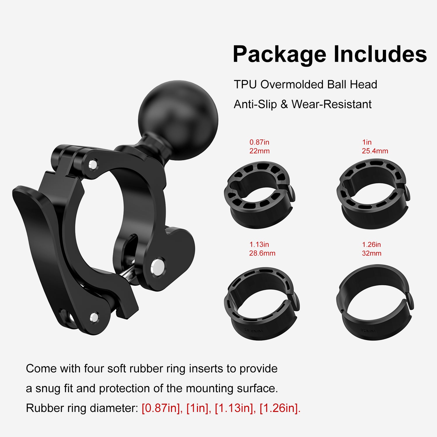 GR-GD8P Tool-Free Mount Base