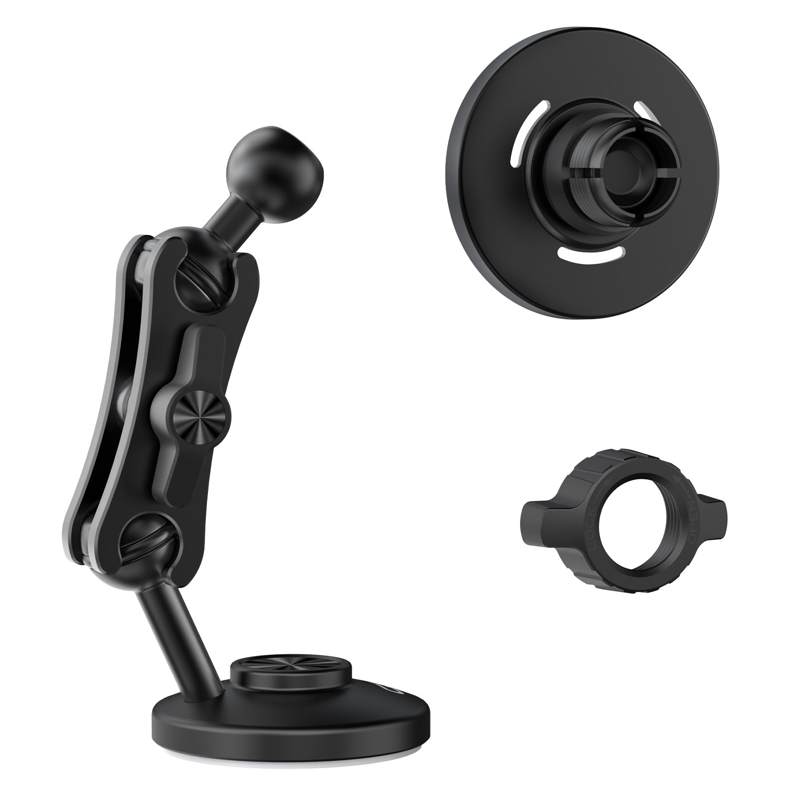 GRXPLORE GR-CX14 Magnetic Phone Mount for Desk & Car Dashboard