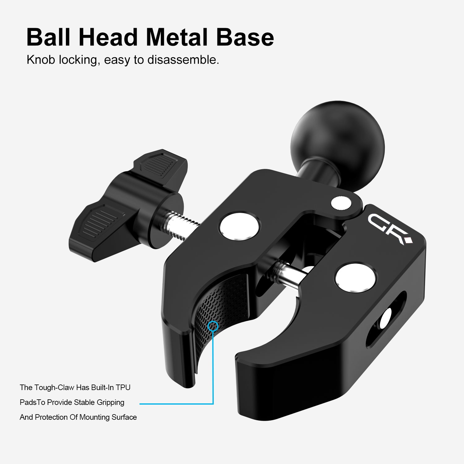 GR-GD10P Knob Type Mount Base