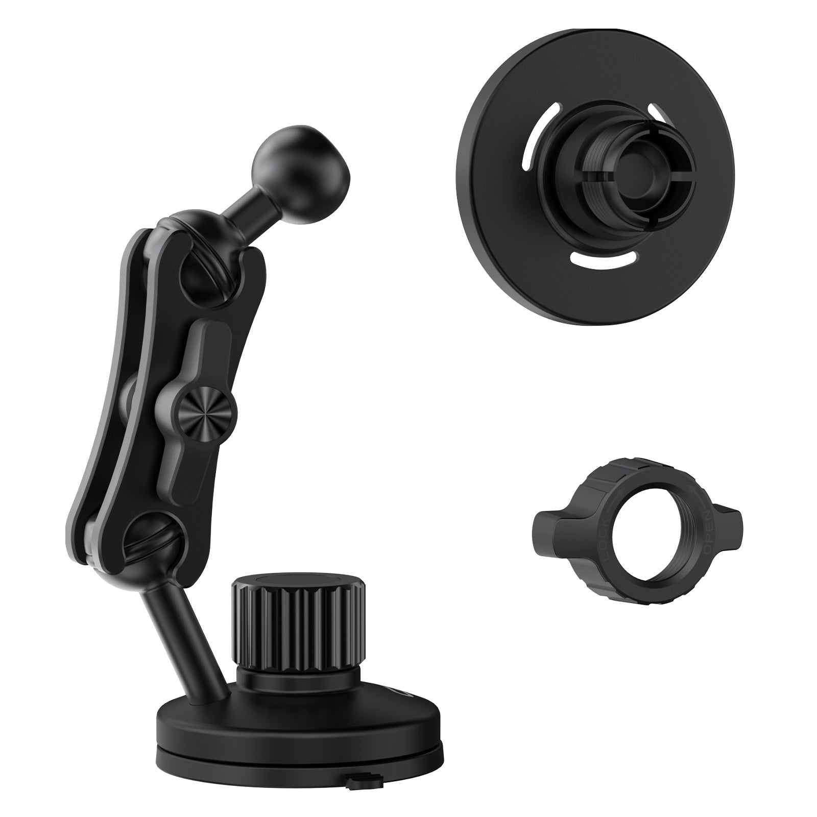 GRXPLORE GR-CX13 Magnetic Phone Mount for Desk & Car Dashboard