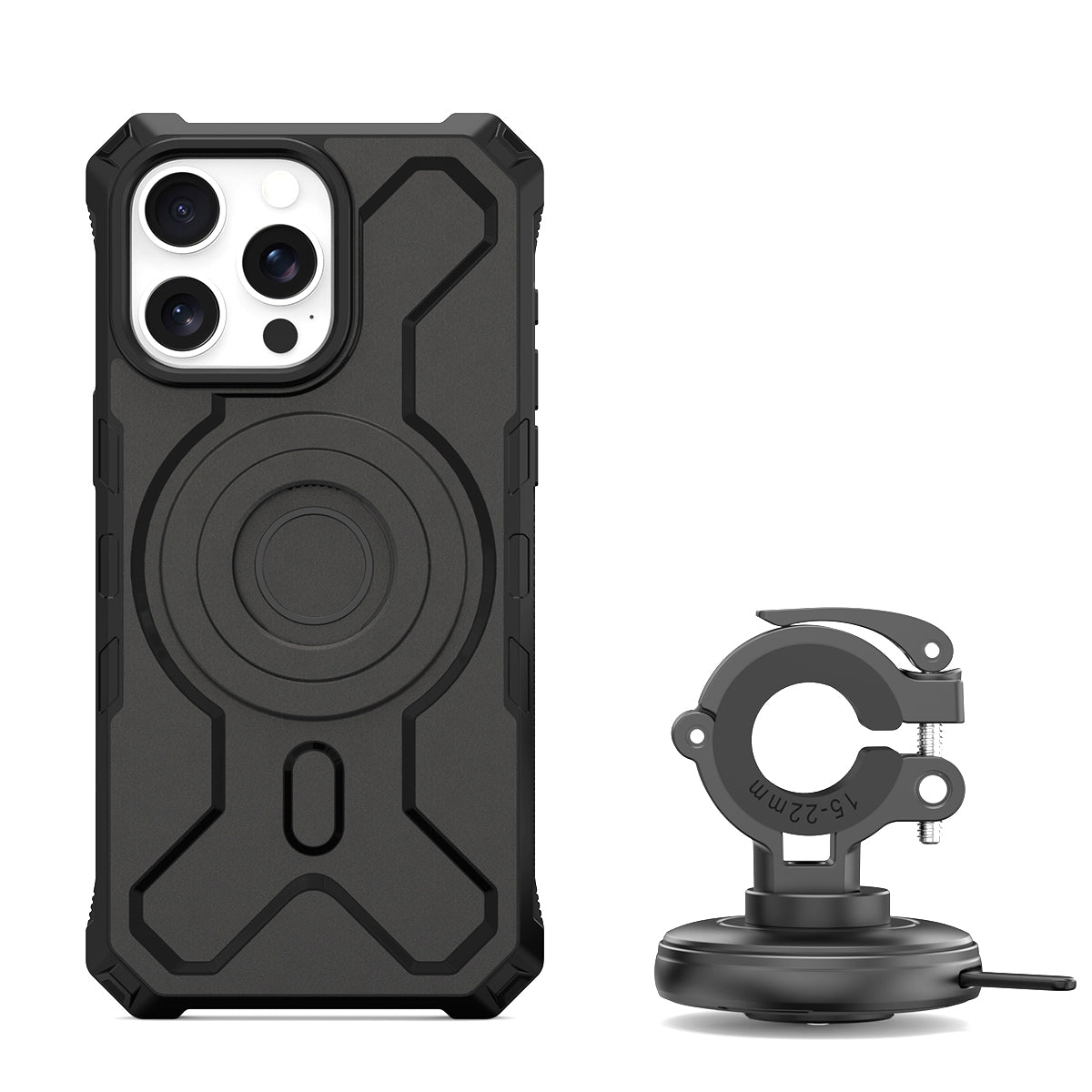 JK-KC803 Magnetic Quick Release Cycling Mount Kit for iPhone 15 Pro/Pro Max