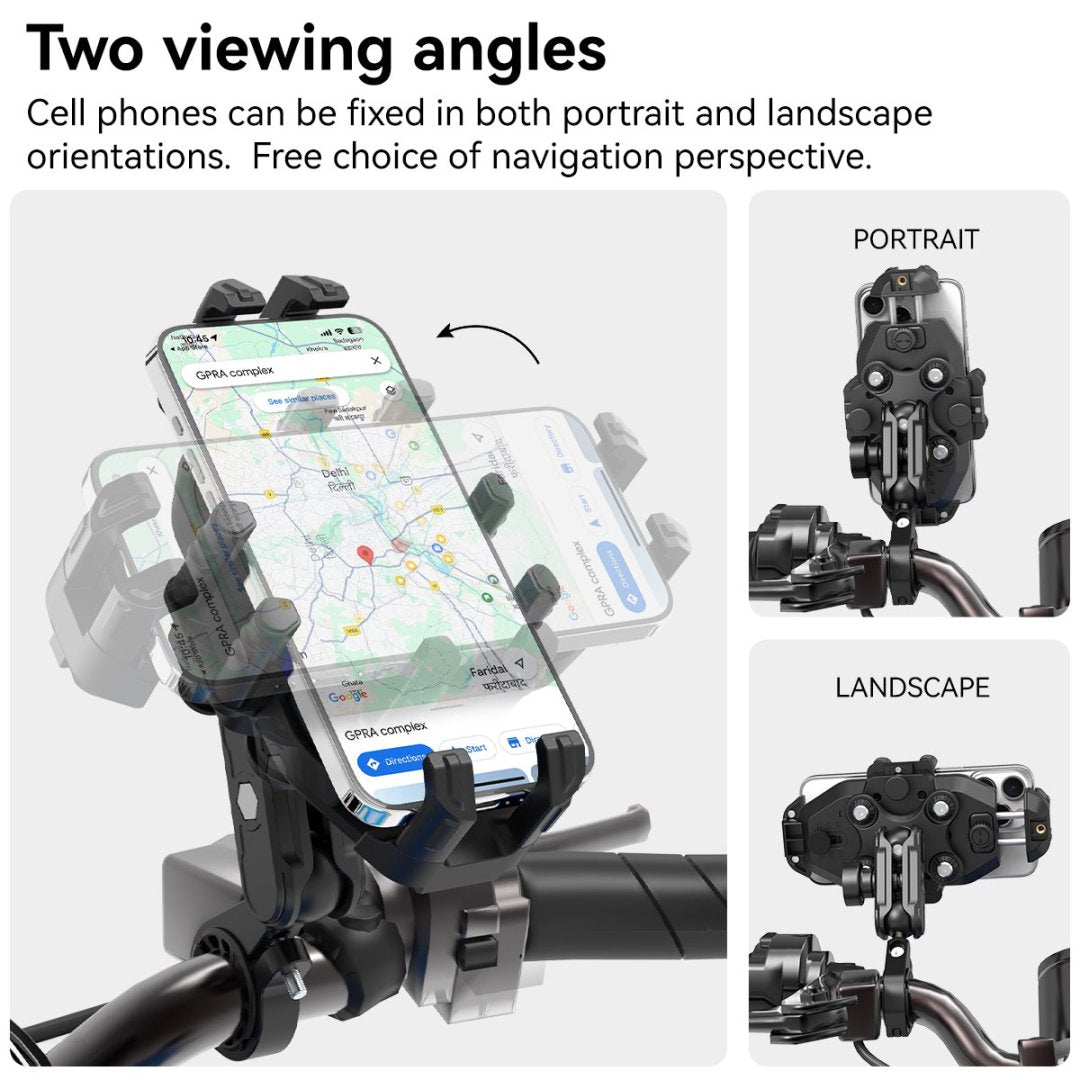 GRXPLORE GR-GS3-L Motorcycle Phone Mount
