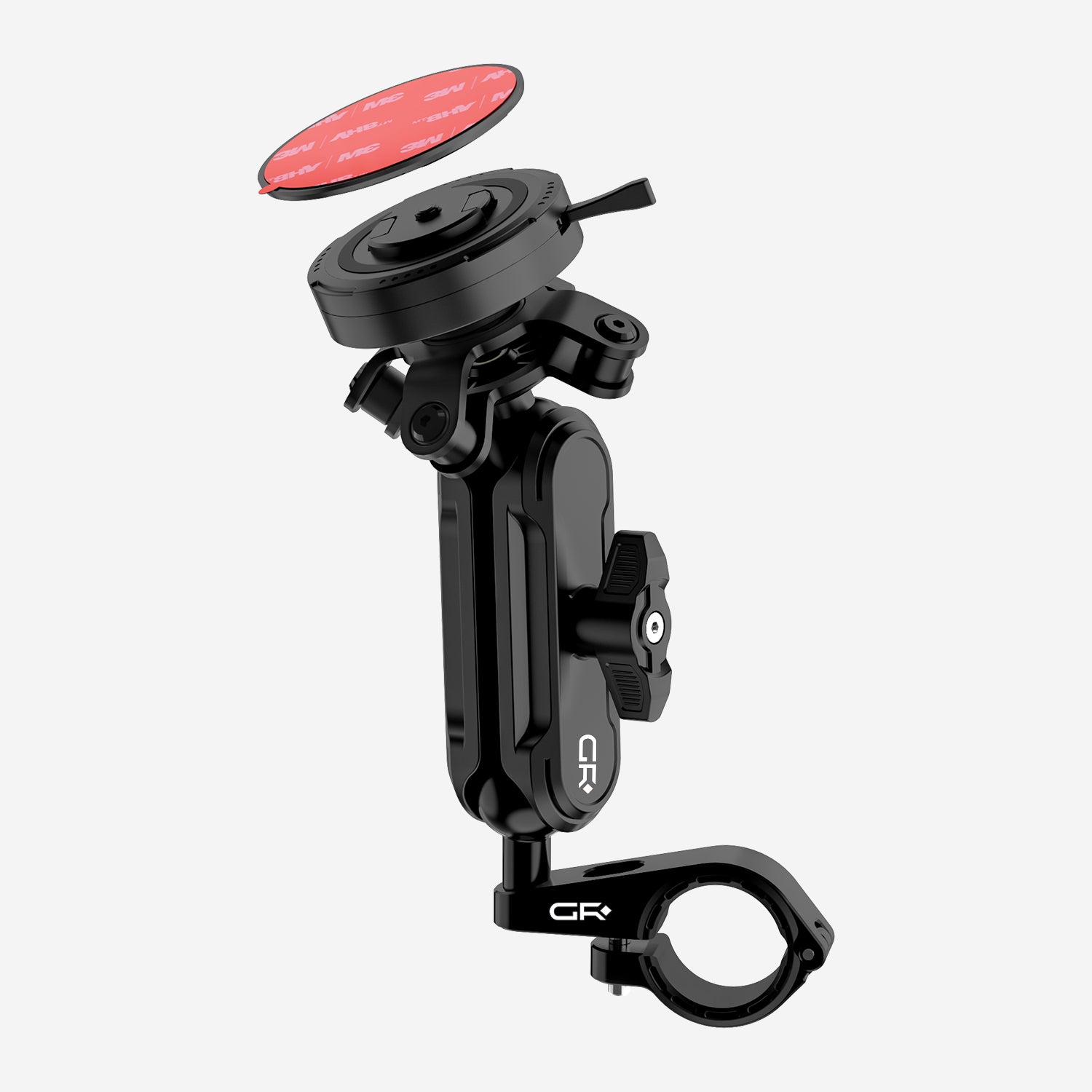 JK-KC03C L Shape Base Phone Mount Holder with Vibration Dampener