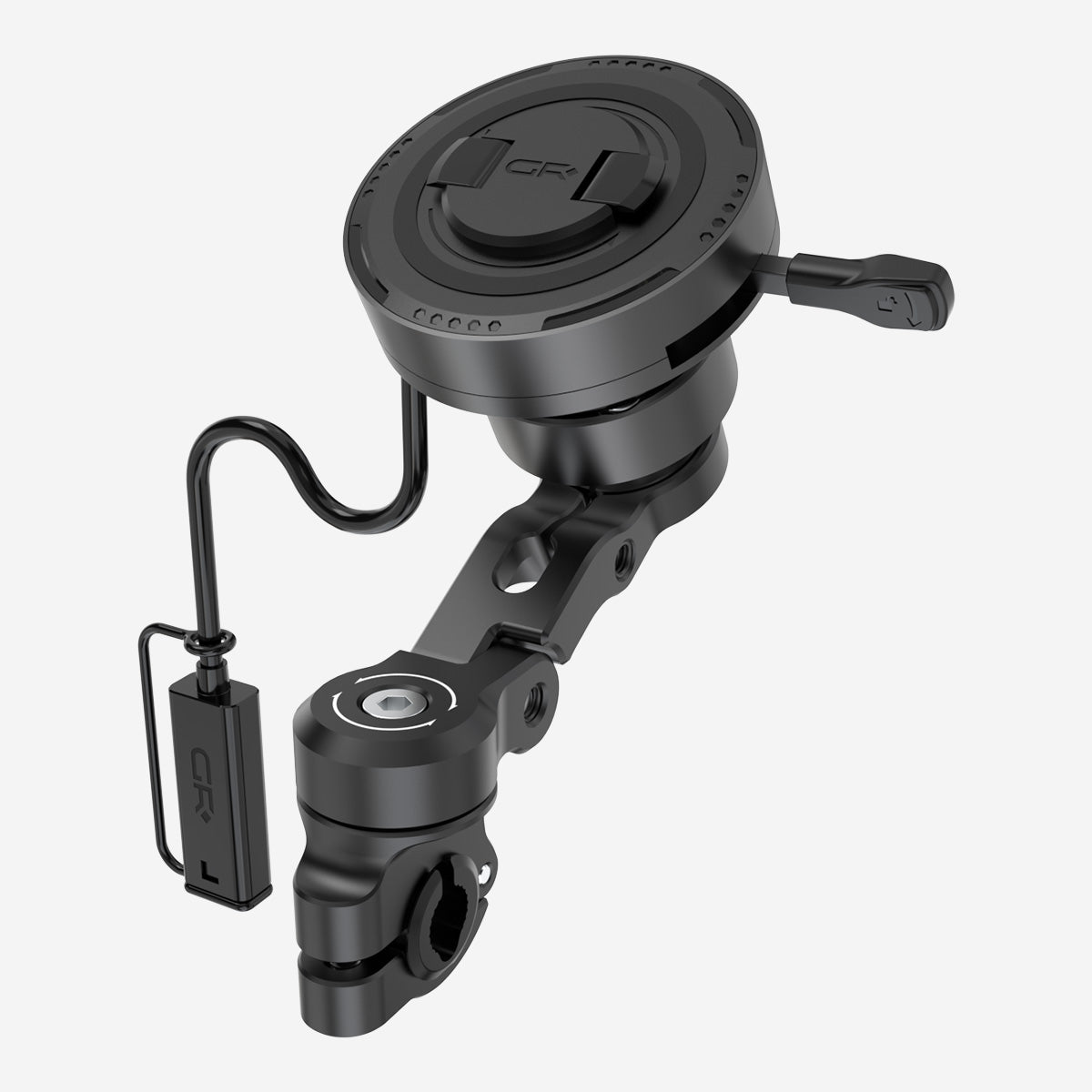 GRXPLORE GR-MW63 Soporte para barra transversal/espejo con carga inalámbrica