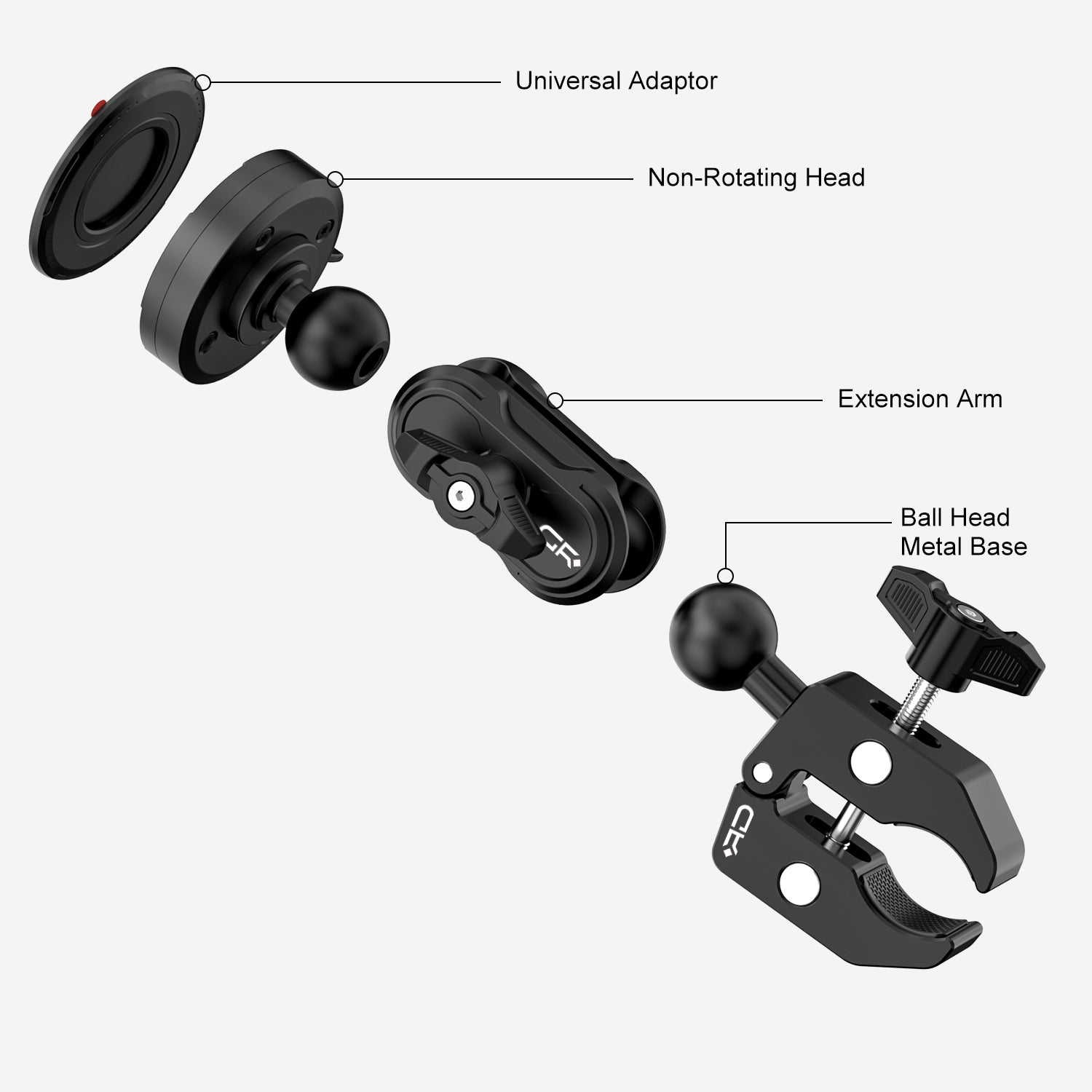 JK-KC03C Knob Type Mobile Mount Holder(76.2mm)