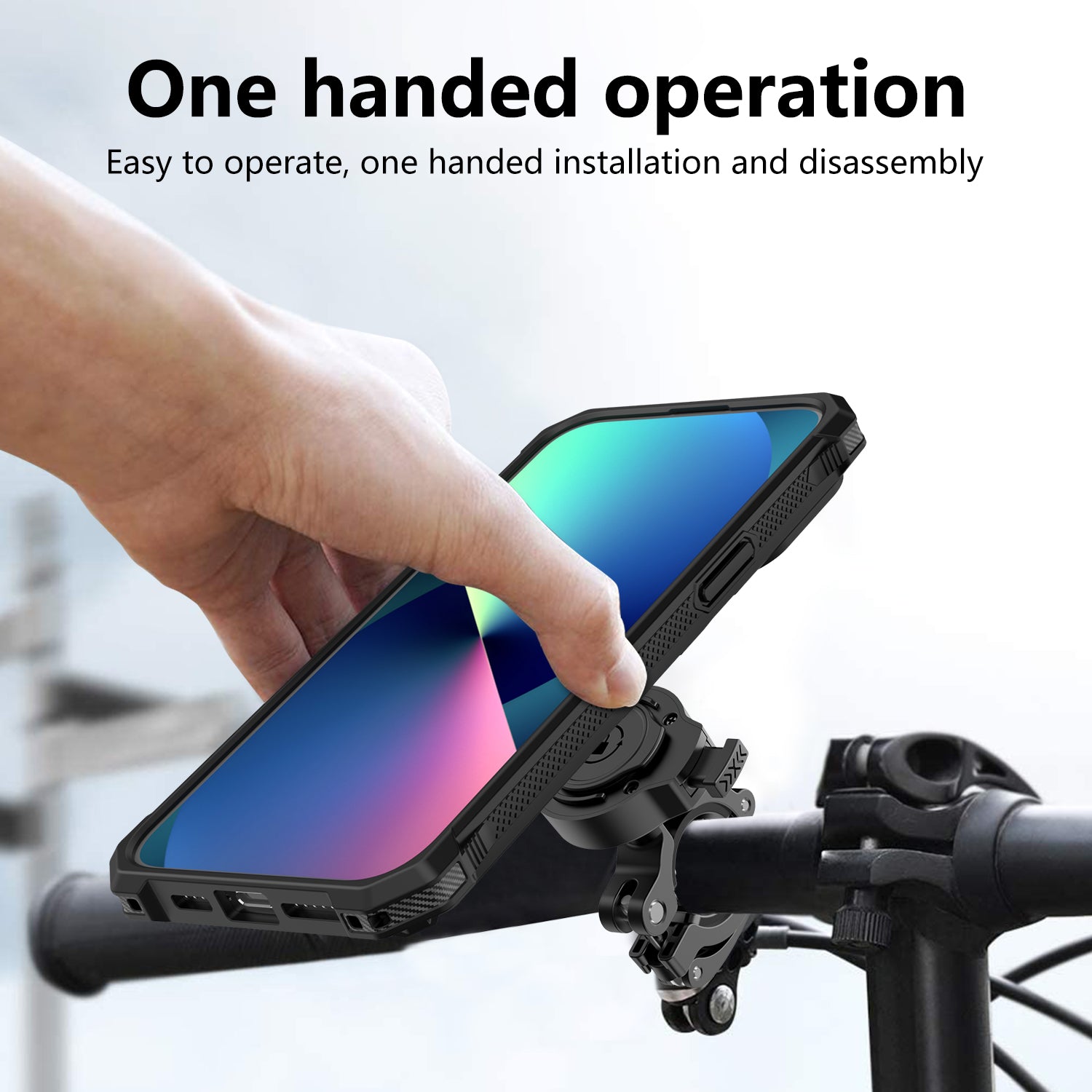 JK-KC801 Cycling Mount Bike Phone Holder with Phone Case