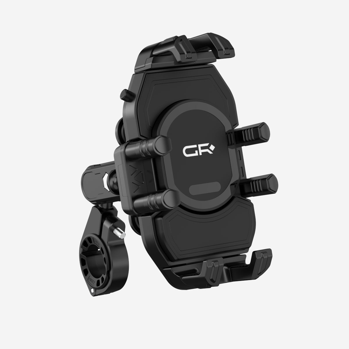 GRXPLORE GR-GS1 Motorcycle Phone Mount with Wireless Charging, Vibration Dampener