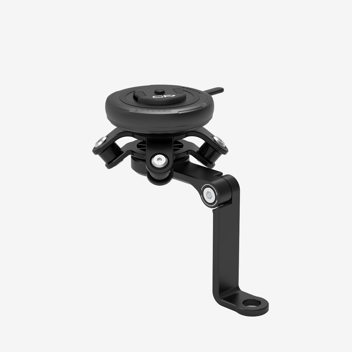 GRXPLORE GR-MS9 Motorcycle Phone Mount for M6/M8/M10 Mirror Mounts with 360° Rotation, Vibration Dampener