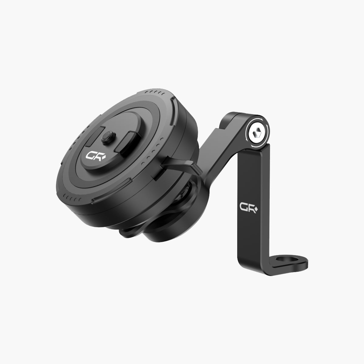 GRXPLORE GR-MT16 Motorcycle Phone Mount for M6/M8/M10 Mirror Mounts, Vibration Dampener